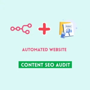 Automated Website Content SEO Audit