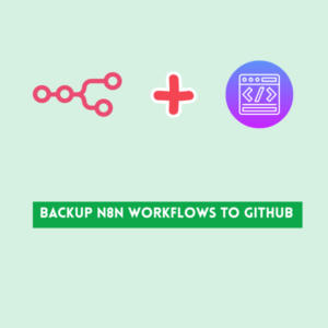 Backup n8n Workflows to GitHub