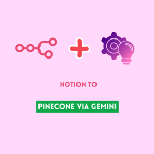 Notion to Pinecone Vector Index via Google Gemini