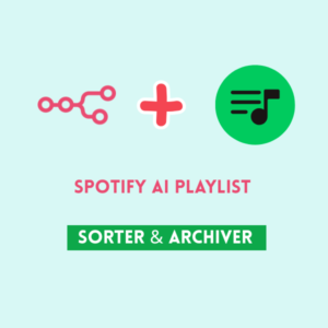 Spotify Track Archiving & AI Playlist Classifier