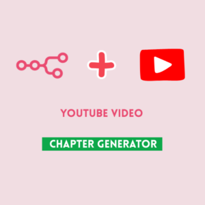 YouTube Video Chapter Generator
