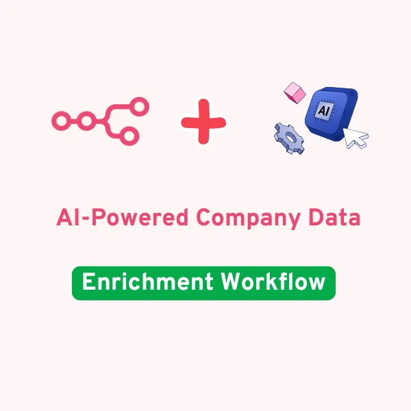 AI-Powered Company Data Enrichment Workflow