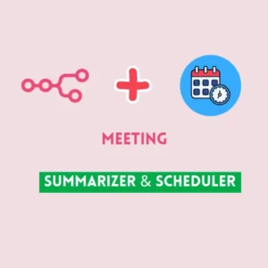 AI-Powered Meeting Transcript Summarizer & Scheduler
